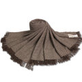 682015 Luxury 100% Yak Jacquard Blanket